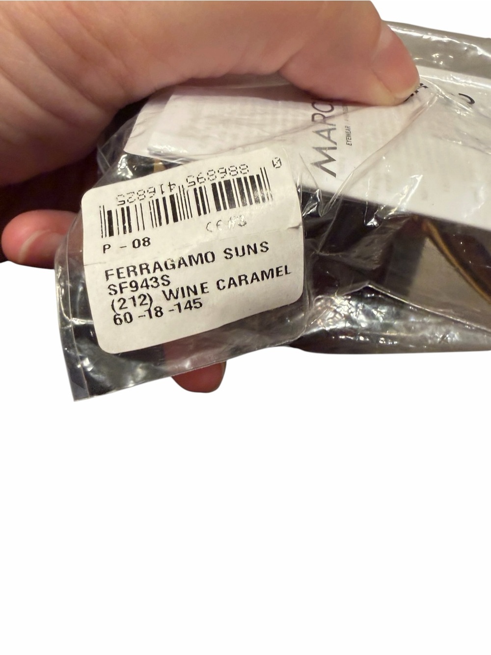 Salvatore Ferragamo Amber Gradient Oversized Sunglasses - Picture 7 of 8